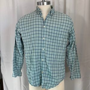 Life Khaki shirt men’s cotton button down size large